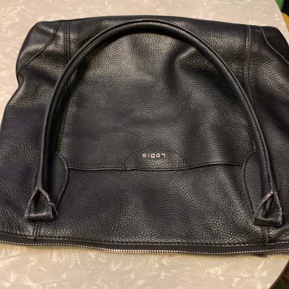 LODIS BLACK LEATHER TOTE😍 - Picture 7 of 9